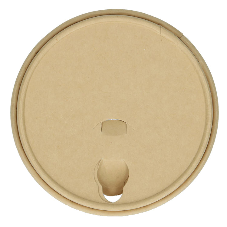Deckel für Kaffeebecher 2dl VERIVE D 80mm Bambus (1000 Stk.)