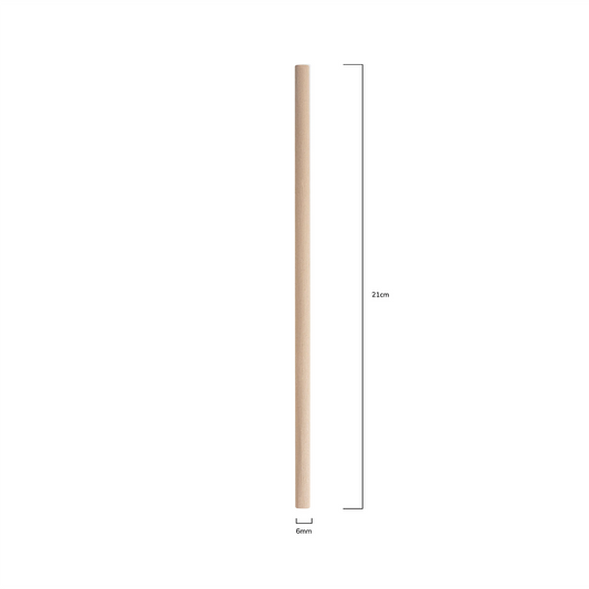 Regular Trinkhalm 210x6mm