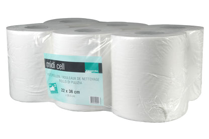 Papierwischtücher Venardo Midi weiss 2-lagig (6 Stk.)