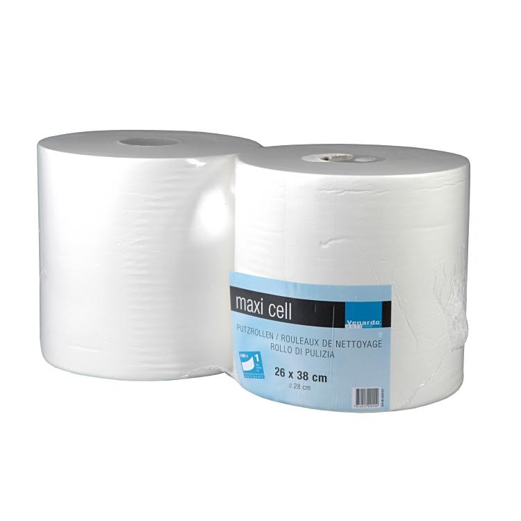 Papierwischtücher Venardo Maxi weiss 2-lagig (2 Stk.)