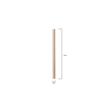 Cocktail Trinkhalm 130x6mm